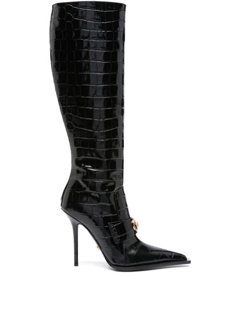 croco boot versace|Croc.